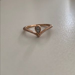 Rose Gold Diamond Ring